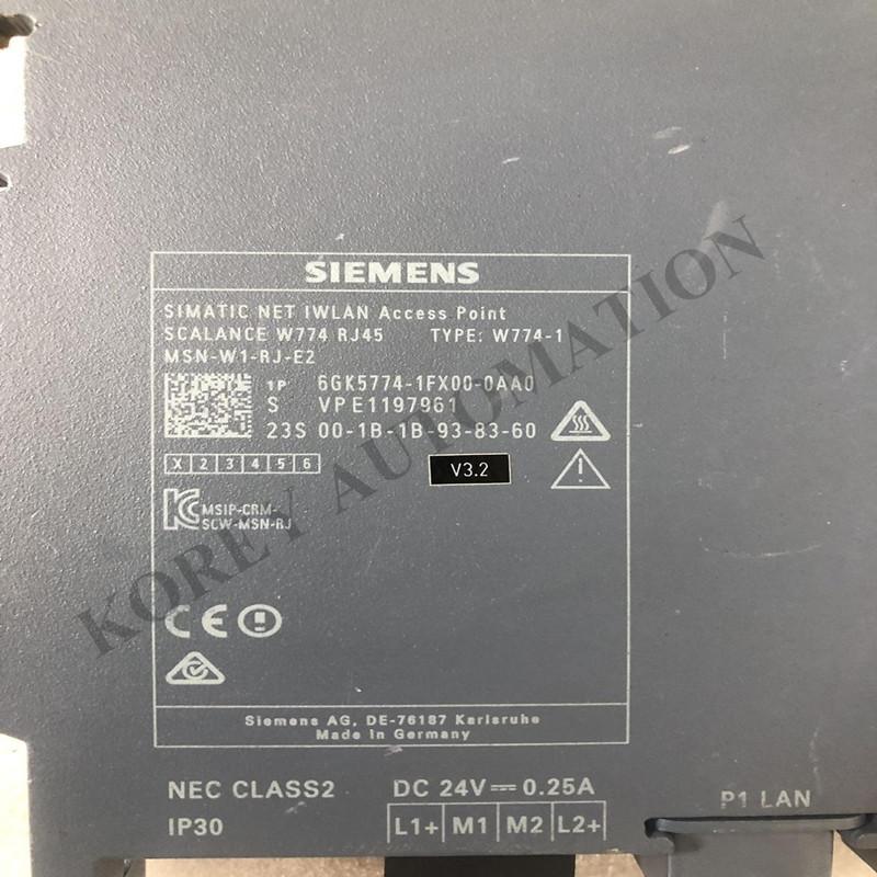 Изображение товара: Модуль SIEMENS W774 6GK5774-1FX00-0AA0 в хорошем состоянии, Товары в наличии, оригинал