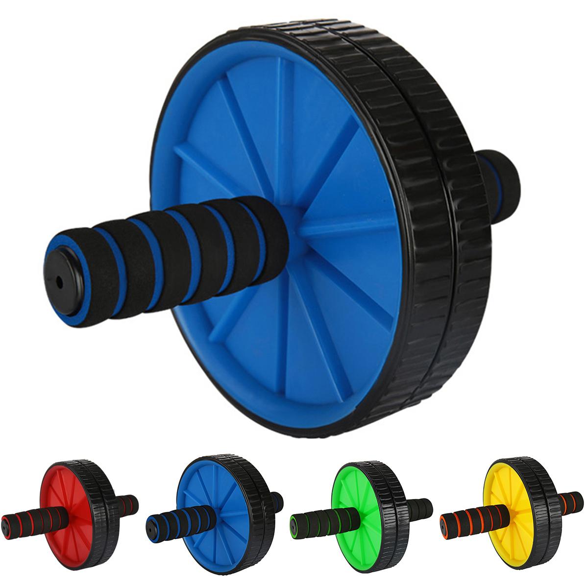 Изображение товара: Колесо абс, спортивное оборудование, компактное сборное колесо для брюшного пресса, двухколесный тренировочный тренажер для мышц живота, тренировочный тренажер