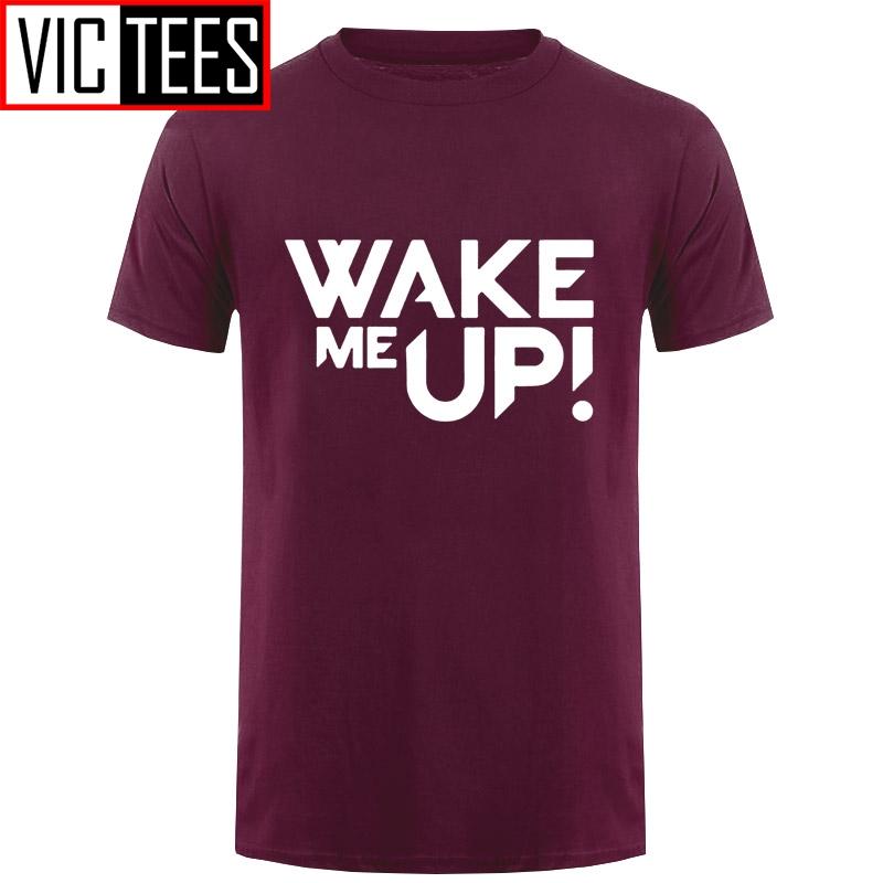 Изображение товара: Футболка Avicii DJ Wake Me Up Мужская, тенниска с принтом рок-группы, майка в стиле хип-хоп, кроп-топ, одежда для весны и лета