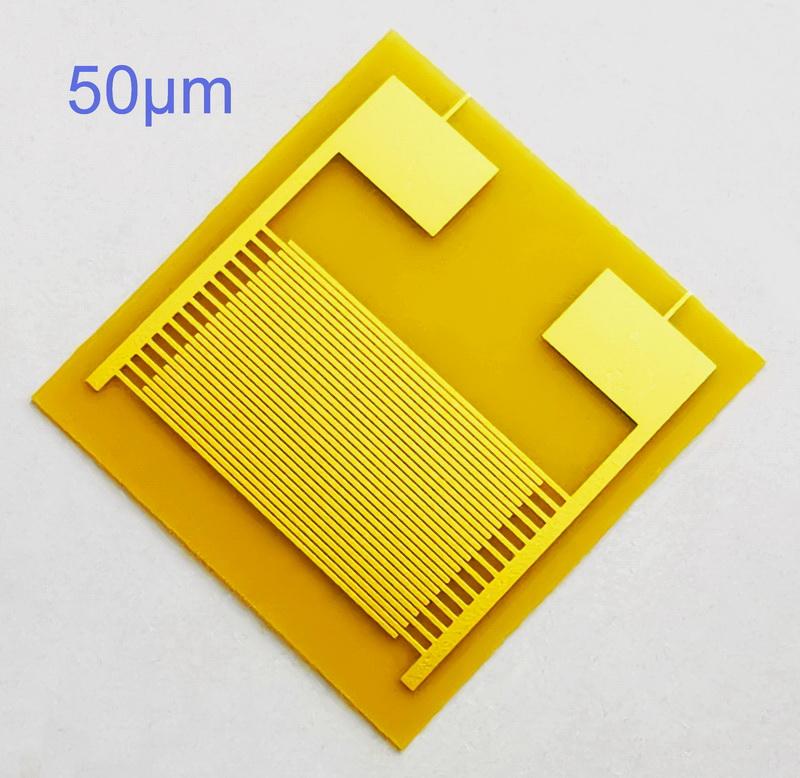 Изображение товара: Гибкий интерцифровой электрод емкость массив газ биологическая Влажность Датчик чип PI Smart Wear