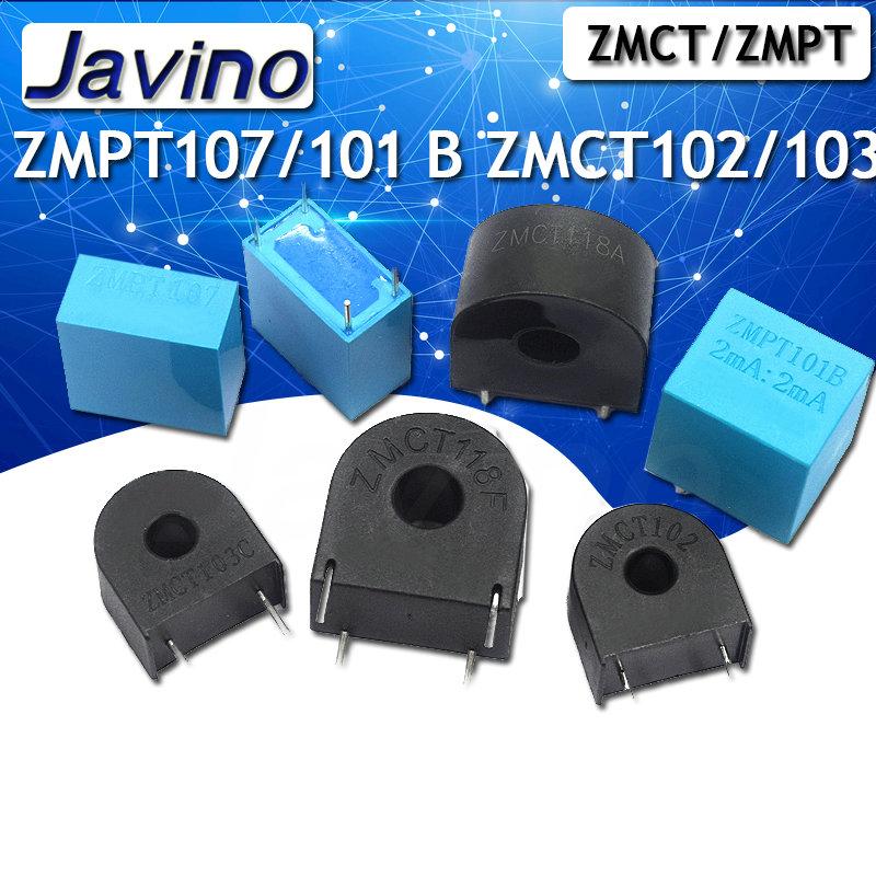 Изображение товара: ZMPT107/101B ZMCT102/103/118 5A/5ma 2mA 2mA/2mA прецизионный фазовый трансформатор напряжения датчик выходного напряжения
