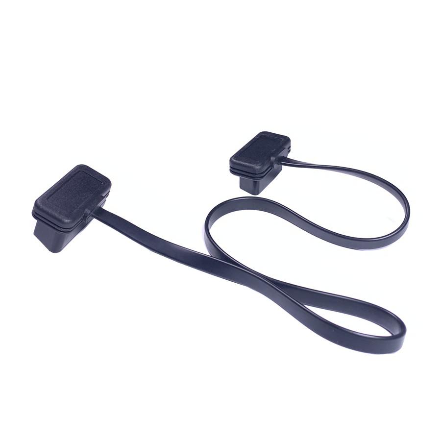 Изображение товара: OBDIICAT ELM327 плоский тонкий кабель-удлинитель OBD2 16-контактный разъем адаптер штекер-гнездо Автомобильный диагностический кабель