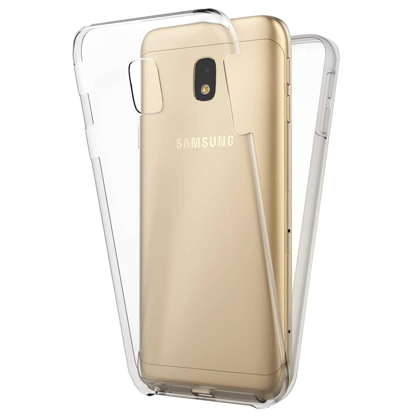 Изображение товара: Чехол TBOC для Samsung Galaxy J5 (2017) (5 дюймов), прозрачный, двусторонний, с защитой на 360 градусов