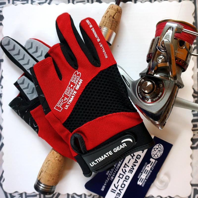 Изображение товара: Японские брендовые рыболовные перчатки для мужчин, весна-лето-осень