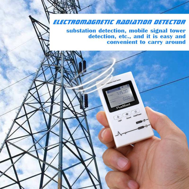 Изображение товара: Портативный портативный профессиональный EMF измеритель электрическое излучение детектор электрическое волновое тестер излучения