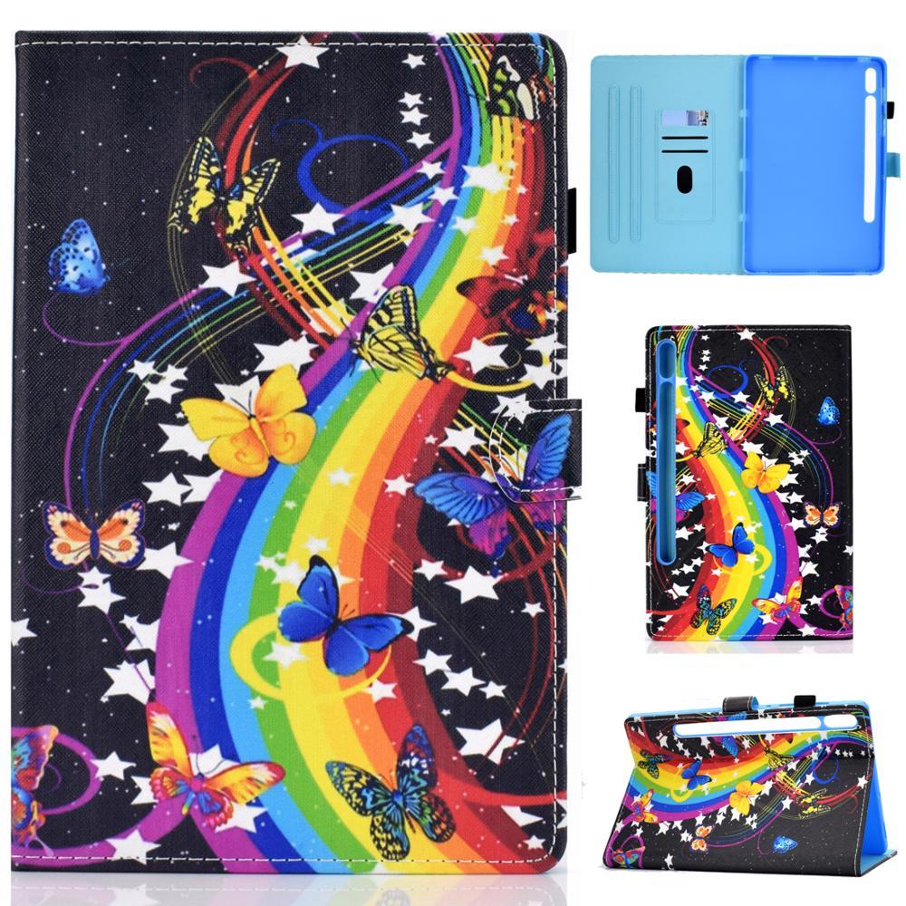 Изображение товара: Умный чехол для Samsung Galaxy Tab S7, 11 дюймов, 2020, T870, T875, с магнитным слотом для карт