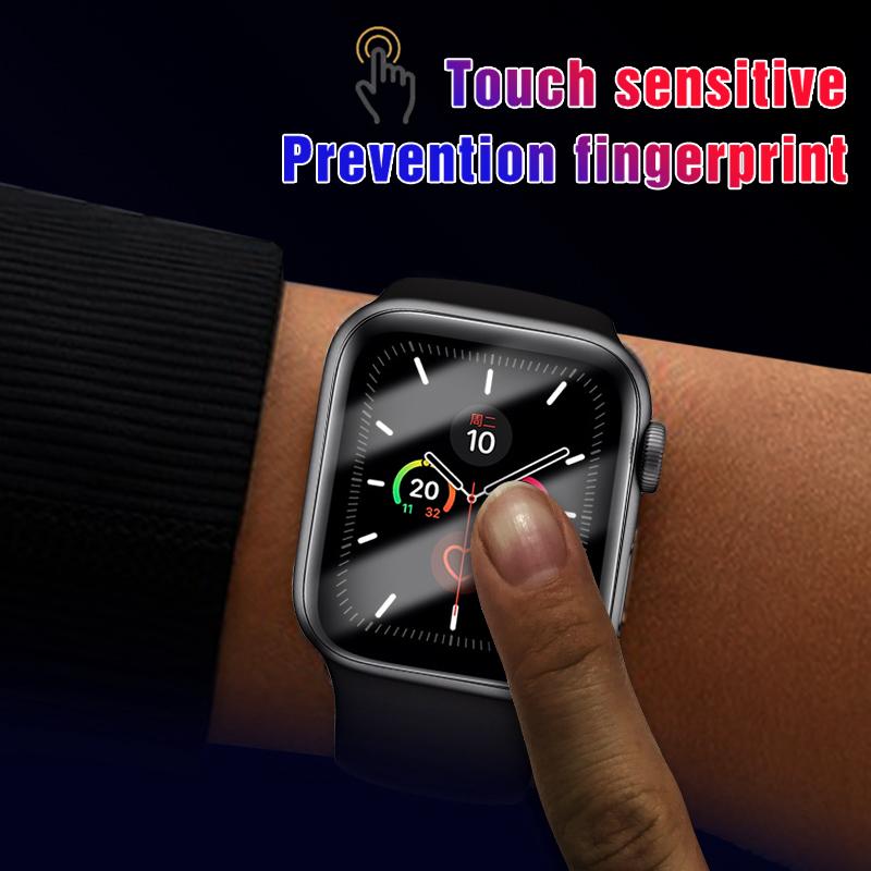 Изображение товара: 3D Гидрогелевая пленка для iwatch 6 5 полное покрытие Защита экрана для Apple iwatch 5 6 Защитная мягкая пленка для Apple Watch 44 мм 40 мм