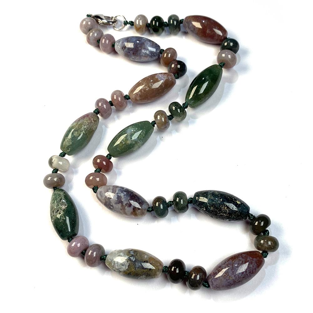 Изображение товара: Ожерелье из натурального камня, в форме счета и капли воды, ожерелье, Простота изготовления ювелирных изделий, аксессуары для ожерелья