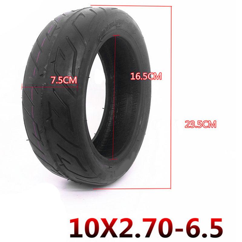 Изображение товара: Бескамерные шины 10X2.70-6.5 вакуумные шины подходит для электрического скутера сбалансированный скутер 10 дюймов вакуумные шины