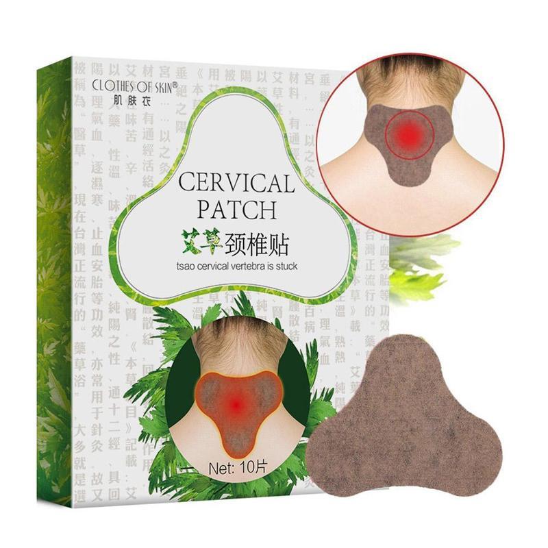 Изображение товара: 10pc Health Care Cervical Patch Pain Plaster Relaxing Natural Wormwood Rheumatic Arthritis Plaster For Neck And Shoulder Massage