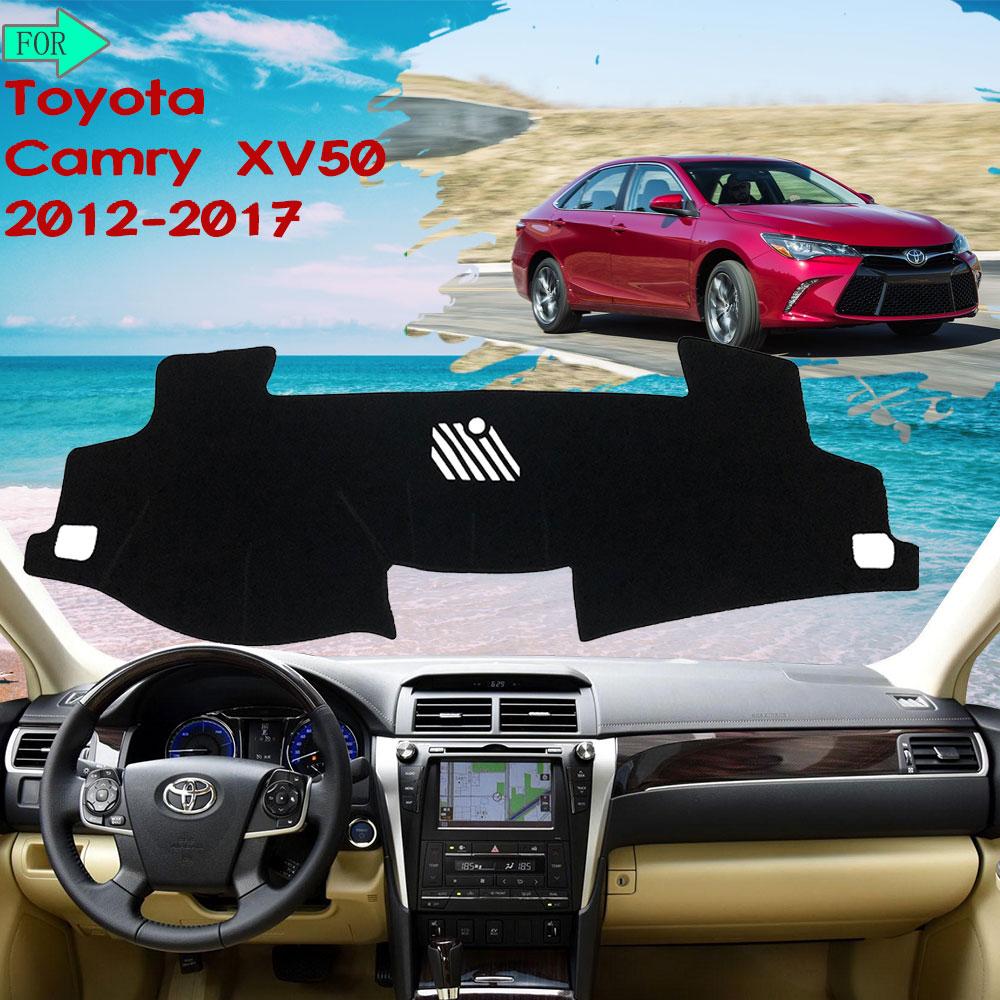 Изображение товара: Защитная крышка приборной панели для Toyota Camry 50 XV50, 2012 ~ 2017 2013 2014 2015 2016, автомобильные аксессуары