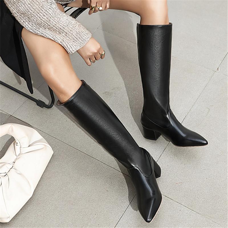 Изображение товара: Women boots thigh high boots size 43 women shoes sexy women shoes Женские сапоги 40 Bottes femme 41 zapatos de mujer 2020