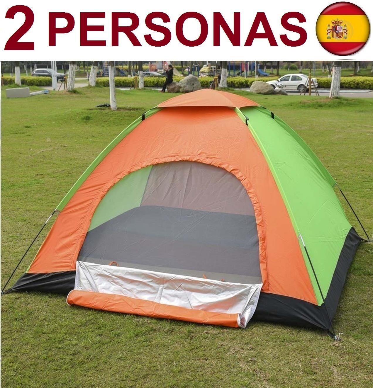 Изображение товара: Tienda de campas PARA 2 personas impermeable acampad Camping carpa SUPER OFERTA