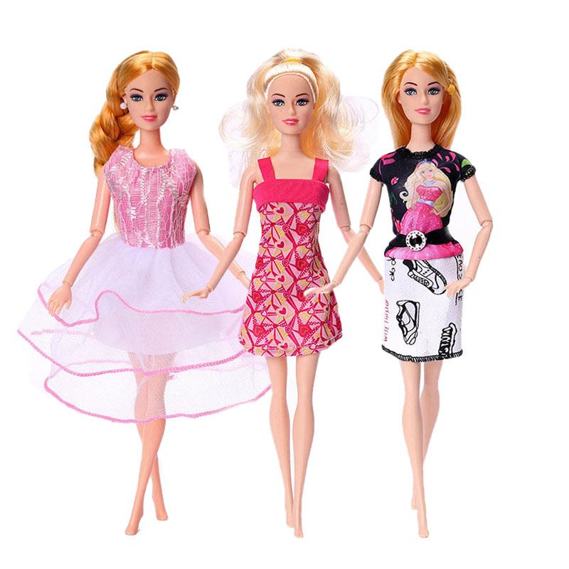 Изображение товара: Аксессуары для Барби, Модный повседневный стиль, платье Барби, повседневный и удобный для Барби, куклы, аксессуары для куклы, игрушки в подарок
