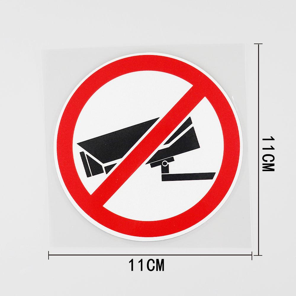 Изображение товара: YJZT 11 см x 11 см знак запрета ПВХ наклейка автомобильная наклейка предупреждающие знаки аксессуары 11B-0158