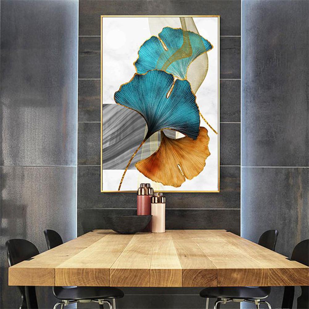 Изображение товара: Абстрактный постер Ginkgo с изображением растений и листьев, настенная живопись, украшение для гостиной, холст, живопись для дома, без рамки