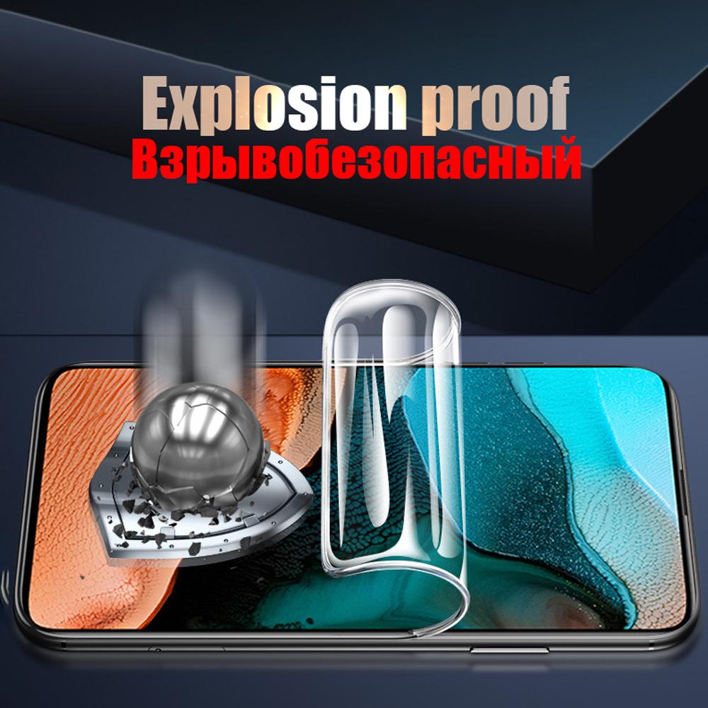 Изображение товара: 5/3/1Pcs for xiaomi redmi note 9 9s 8 8T pro MAX hydrogel film redmi 10X pro 9C 9A 8A screen protector protective film Not Glass