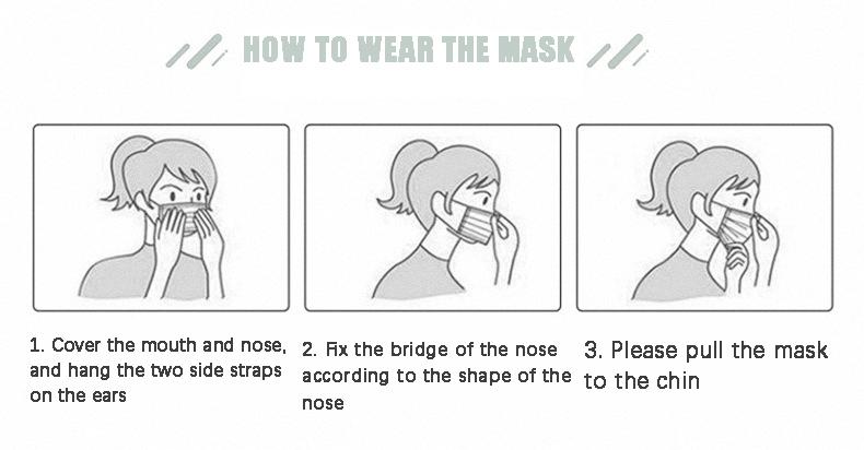 Изображение товара: 10/50/100 шт маска для лица на открытом воздухе закрыть рот фильтр охранная защита маска для лица на крышка маски одноразовые Mascarillas