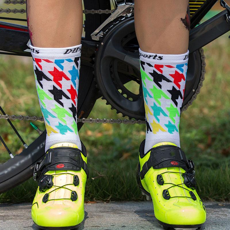 Изображение товара: Спортивные носки, противоскользящие дышащие Компрессионные носки, уличные носки для бега и велоспорта, марафона, футбола, баскетбола, походов