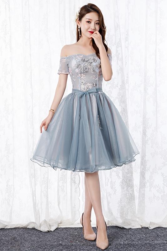 Изображение товара: Женское платье с открытыми плечами, элегантное классическое бальное платье с цветочным принтом, модель 2021 года