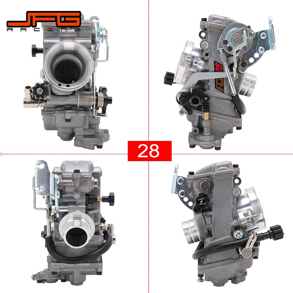 Изображение товара: Мотоциклетный цинковый FCR28 33 35 37 38 39 40 41 мм карбюратор FCR дополнительная мощность 30% для кроссового велосипеда Keihin CRF450 CRF650 FS450 Husqvarna KTM