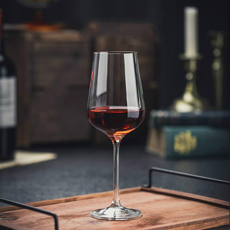 Изображение товара: Набор хрустальных бокалов для вина, домашний бокал, графин, бокал для вина, 2 европейских высококачественных роскошных высококачественных бокала для вина