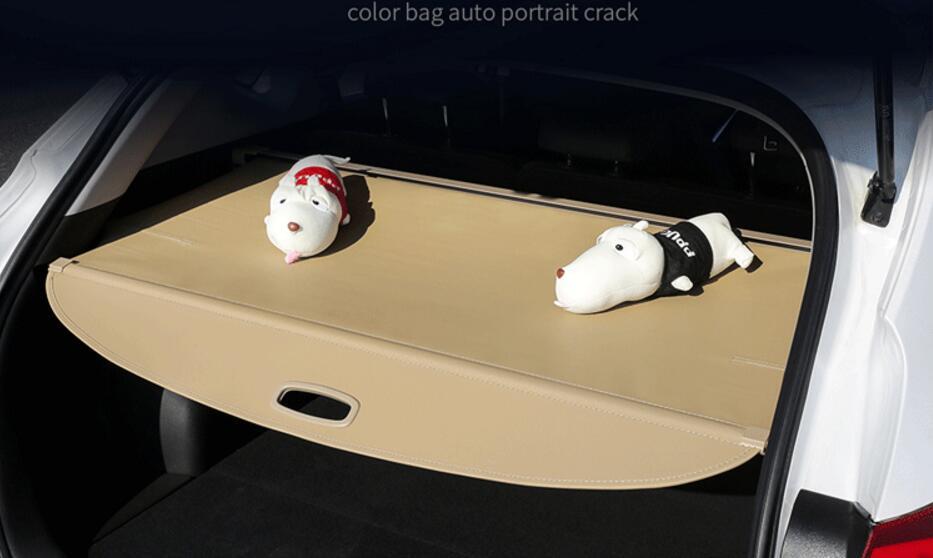 Изображение товара: Защитный чехол для багажника автомобиля, защитный чехол для груза для BMW X1 E84 2009 2010 2011 2012 2013 2014 2015 (черный, бежевый)