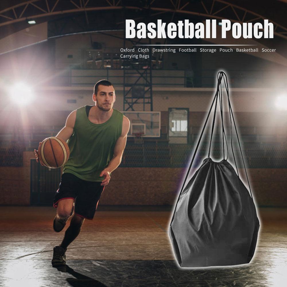 Изображение товара: Сумка из ткани Оксфорд на шнурке для хранения футбола, волейбола, переносные сумки для занятий спортом на открытом воздухе, баскетбола, футбола