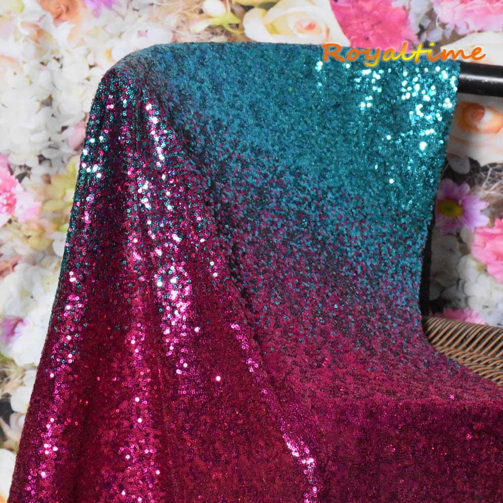 Изображение товара: Royaltime бирюзово-светильник Золото 3 мм шифрования блесток градиент сетки кружевной ткани вечерние свадебное вечернее платье ткань показать ткань