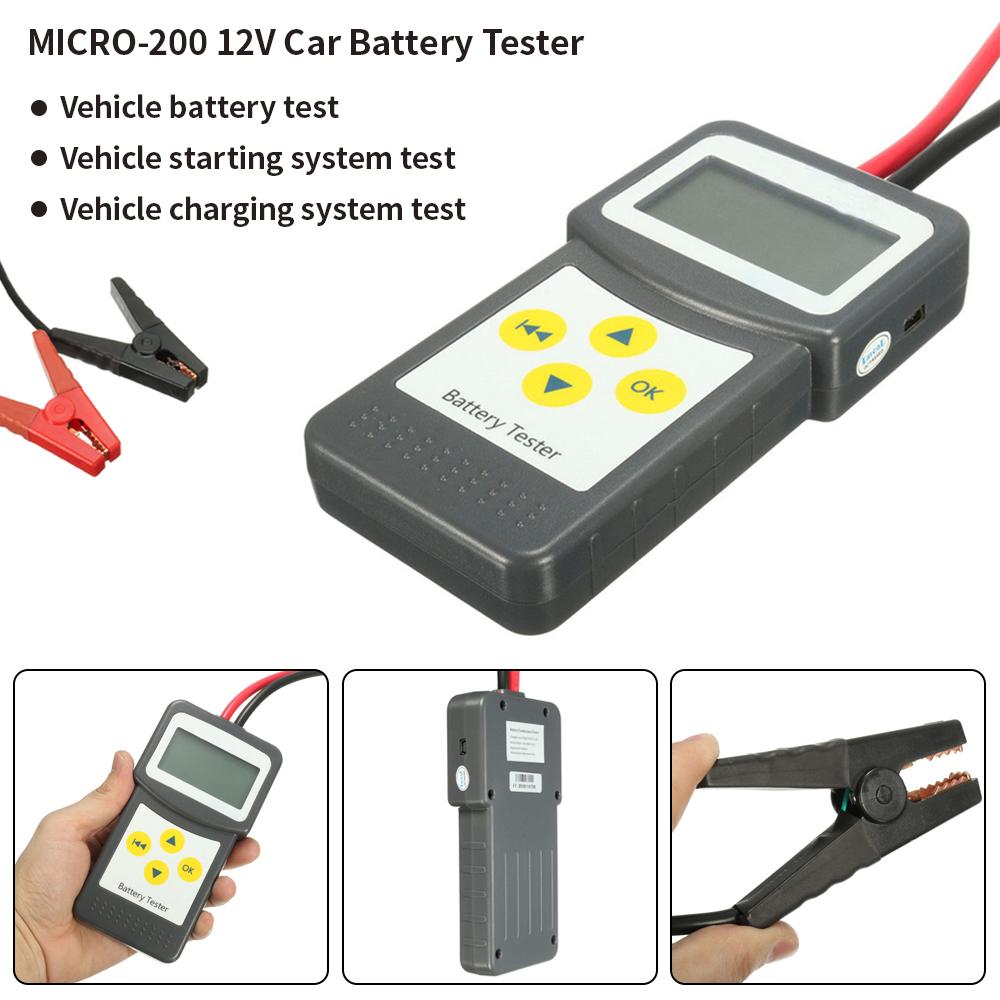Изображение товара: Инструменты для диагностики автомобильных аккумуляторов Micro200 CCA100-2000