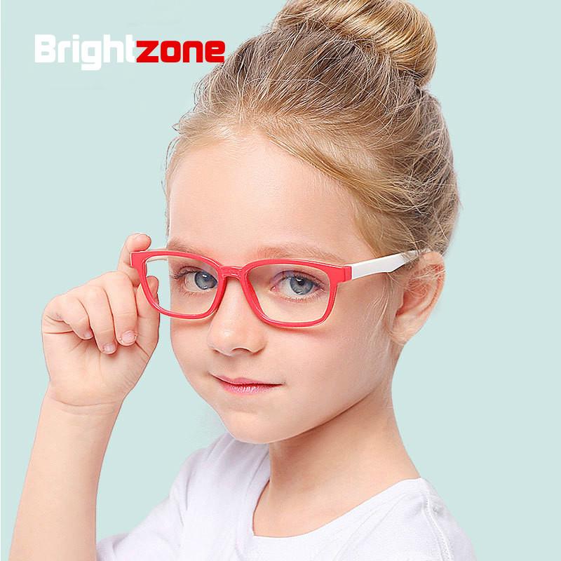 Изображение товара: Модные очки с защитой от сисветильник для детей и мальчиков и девочек, компьютерные прозрачные оптические очки, оправа для очков, уменьшающая напряжение цифровых устройств