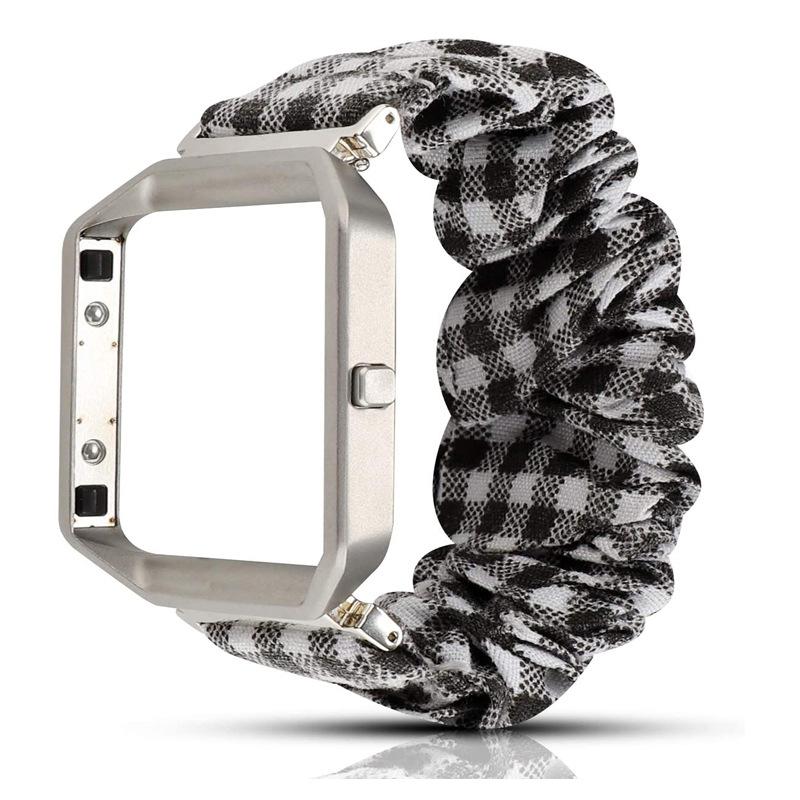 Изображение товара: Резной эластичный ремешок для Fitbit Blaze, браслет, Регулируемый классический ремешок на запястье, сменные спортивные часы с нейлоновым ремешком