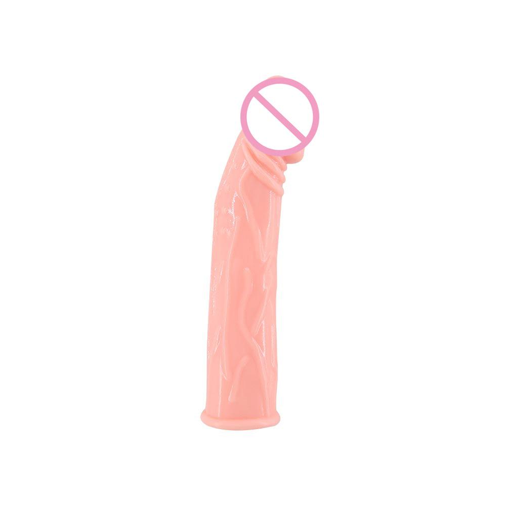 Изображение товара: EXVOID Dildo Enlargement Cocks Extender Big Penis Sleeve Sex Toys For Men Reusable Silicone Condom G-spot Massager Sex Shop