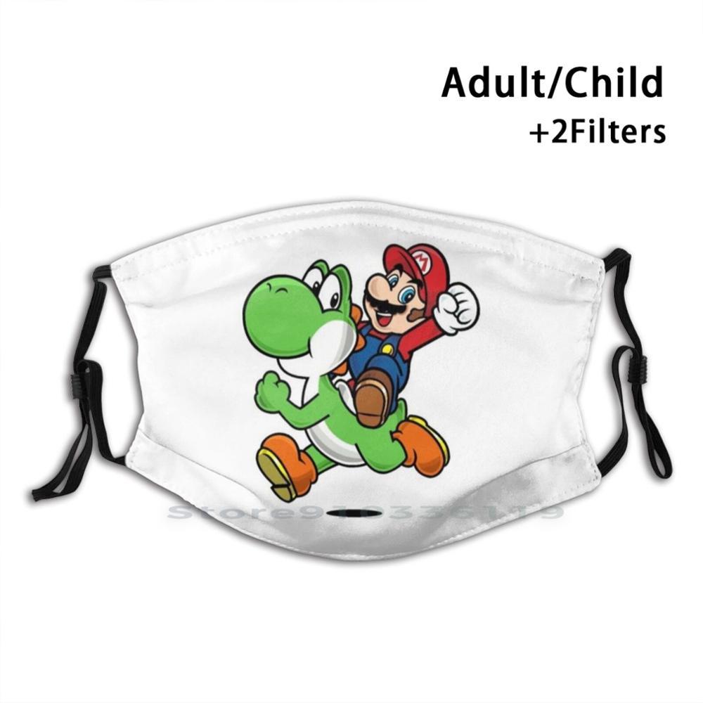 Изображение товара: Многоразовая маска для лица Nintendo с фильтрами для детей
