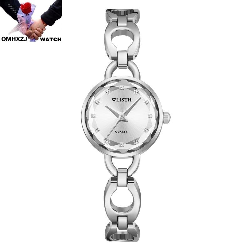 Изображение товара: OMHXZJ W203 модный тренд простой индивидуальный Браслет Водонепроницаемый и устойчивый к царапинам деловой кварцевый механизм Женские часы