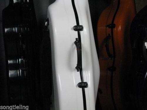 Изображение товара: 4/4 белый Стекловолоконный Виолончель жесткий чехол с ушками #6701