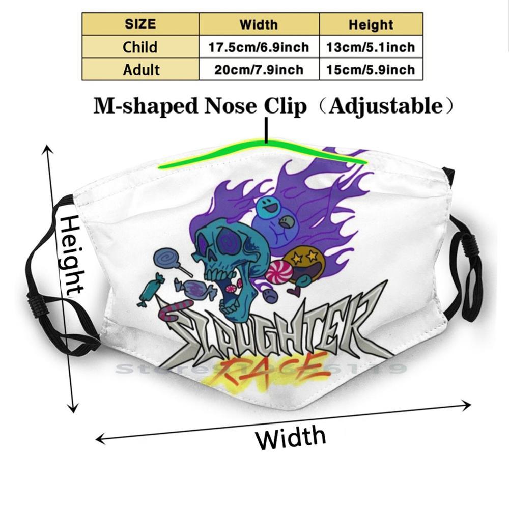 Изображение товара: Убойная гонка Vanellope, маска многоразовая с графическим принтом Pm2.5, фильтр, маска для лица для детей Vanellope vonswiss Queen, убойник