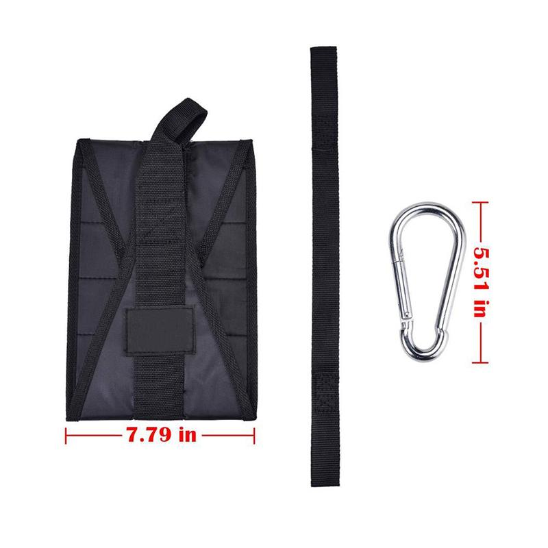 Изображение товара: Fitness Hanging Ab Straps For Abdominal Muscle Building Strength Training Arm Support Ab Workouts Padded Gym Equipment