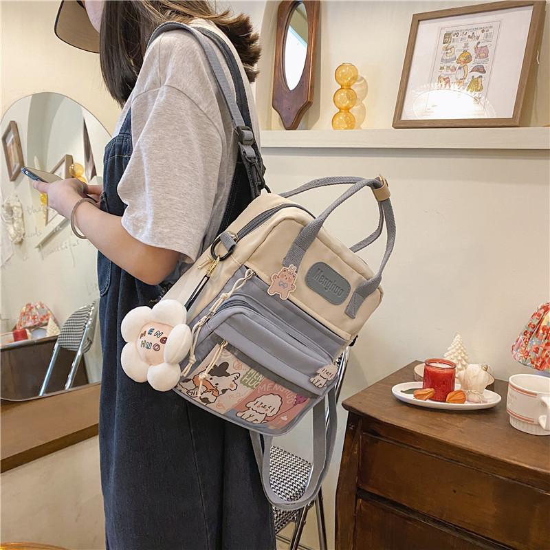 Изображение товара: Водонепроницаемый рюкзак для женщин, школьные ранцы, дорожные сумки для девочек-подростков, дамская сумка, 2019