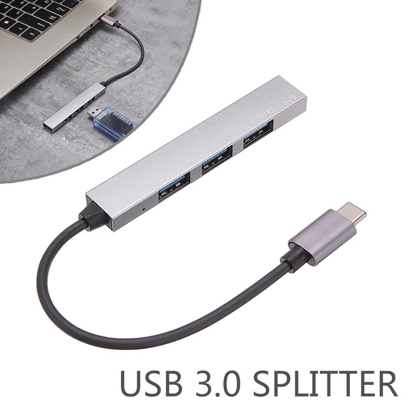 Изображение товара: Разветвитель USB Type-C, USB 3,1, 4 порта, 17 см