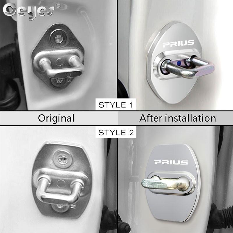 Изображение товара: 4 шт., автомобильные наклейки для Toyota PRIUS 2010 - 2020