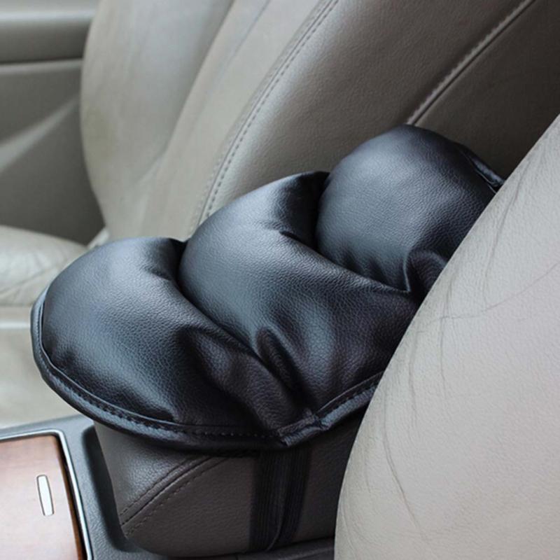 Изображение товара: Универсальный автомобильный мягкий центральный подлокотник подушка-накладка, защитный коврик для сиденья, аксессуары для автомобиля