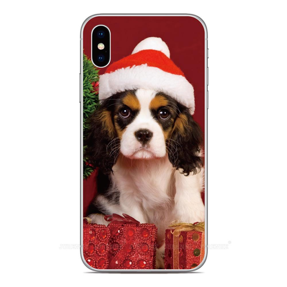 Изображение товара: Силиконовый Рождественский чехол «сделай сам» с фото собаки для Vodafone Smart N11 V11 N10 V10 X9 E9 C9 N9 Lite V8 N8 E8 Prime 6 7, чехол для телефона