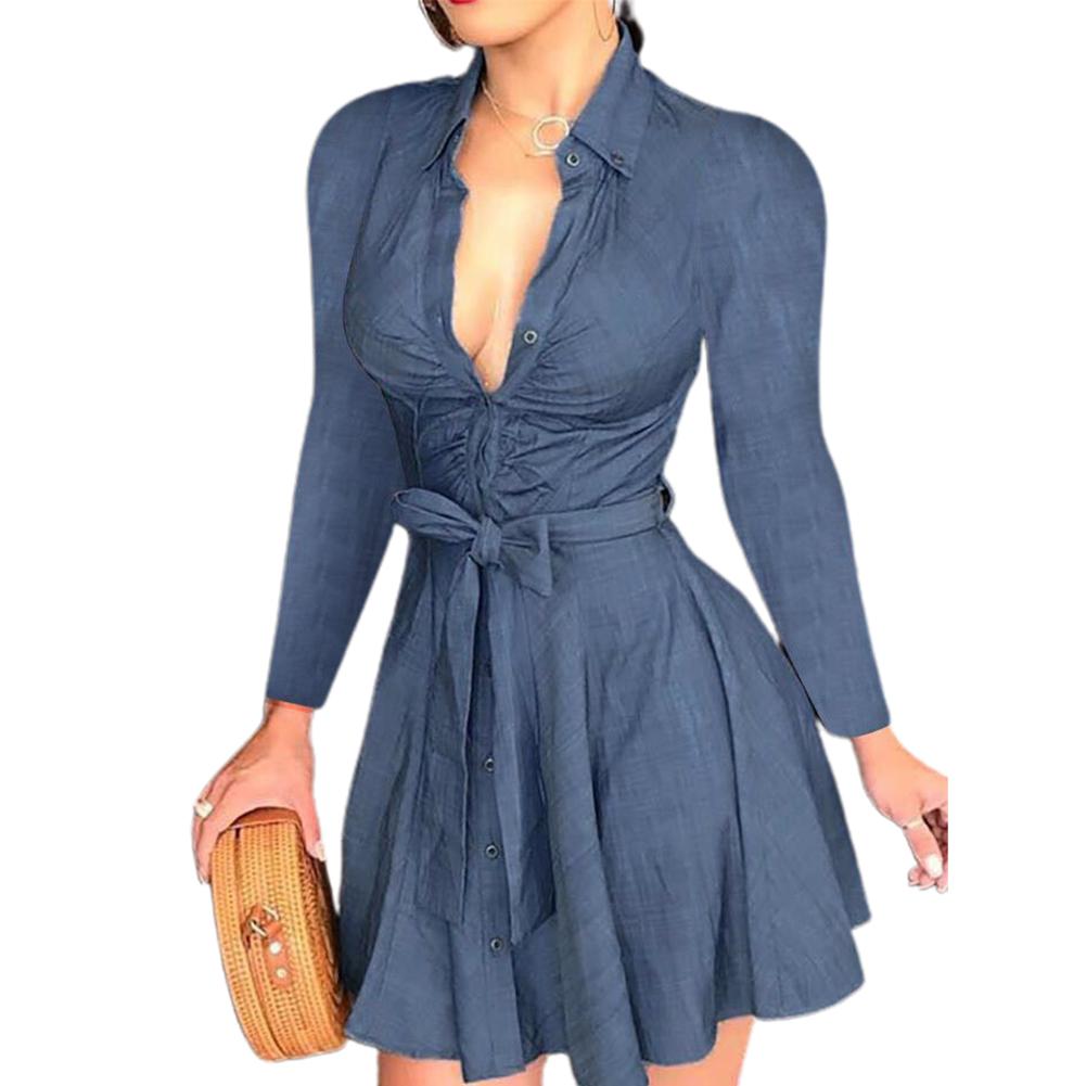 Изображение товара: 2020 модное женское платье с глубоким V-образным вырезом и длинным рукавом, Бандажное сексуальное мини-платье с цветочным принтом павлина, Клубные вечерние платья, платья