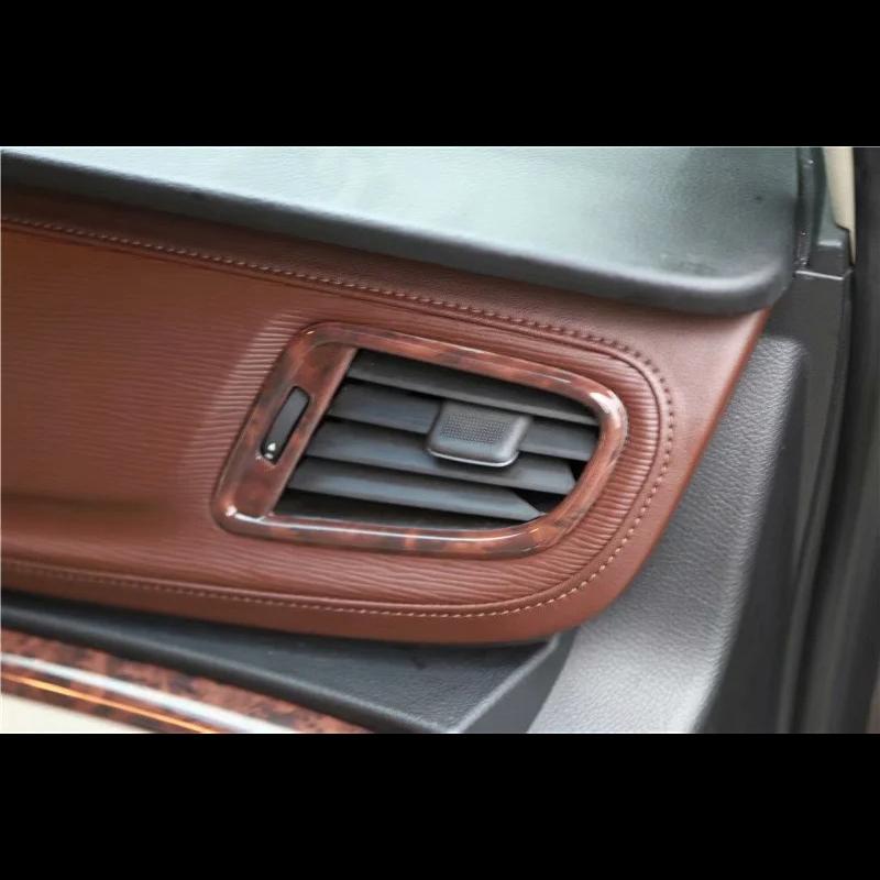 Изображение товара: Для Buick GL8 2014-2018 левосторонний привод 2 шт. углеродное волокно ABS автомобильный Кондиционер вентиляционное отверстие крышка отделка Стайлинг автомобиля