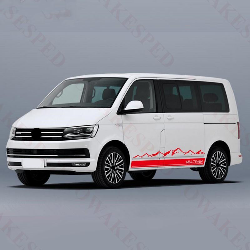 Изображение товара: Виниловая наклейка для Volkswagen Multivan T5 T6 для занятий спортом на открытом воздухе в Калифорнии