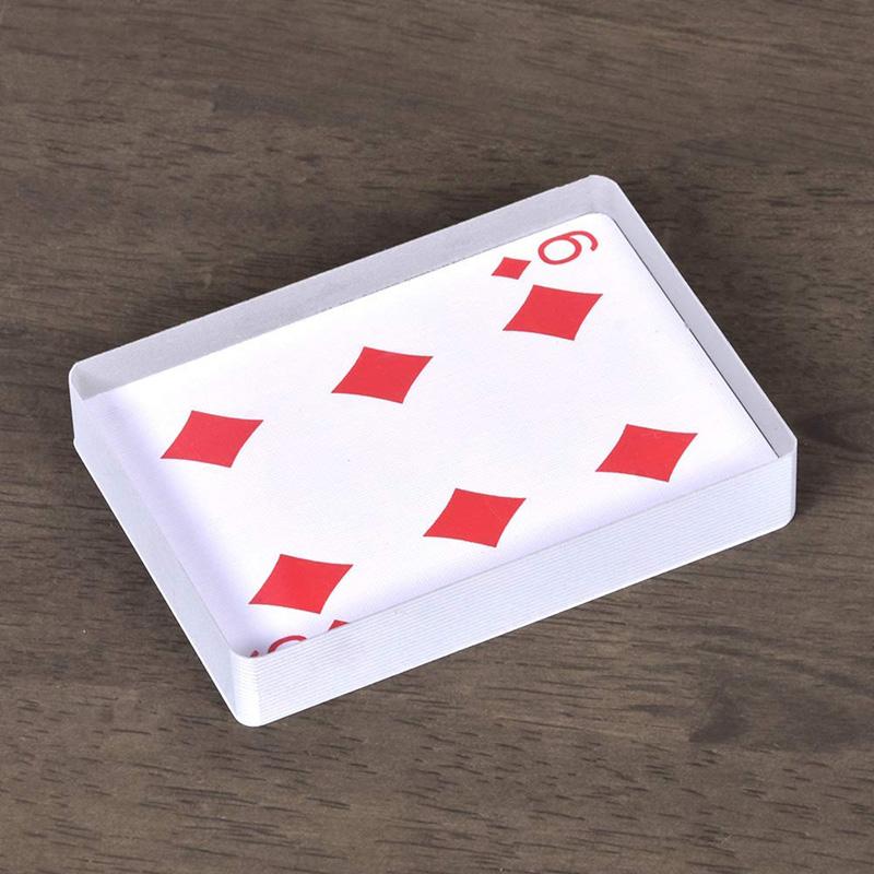 Изображение товара: Волшебные трюки для Омни-колода со стеклянной карточкой, связанные со льдом, крупным планом, иллюзия, аксессуары для карт, immick Sign Card, чтобы очистить блок Magie