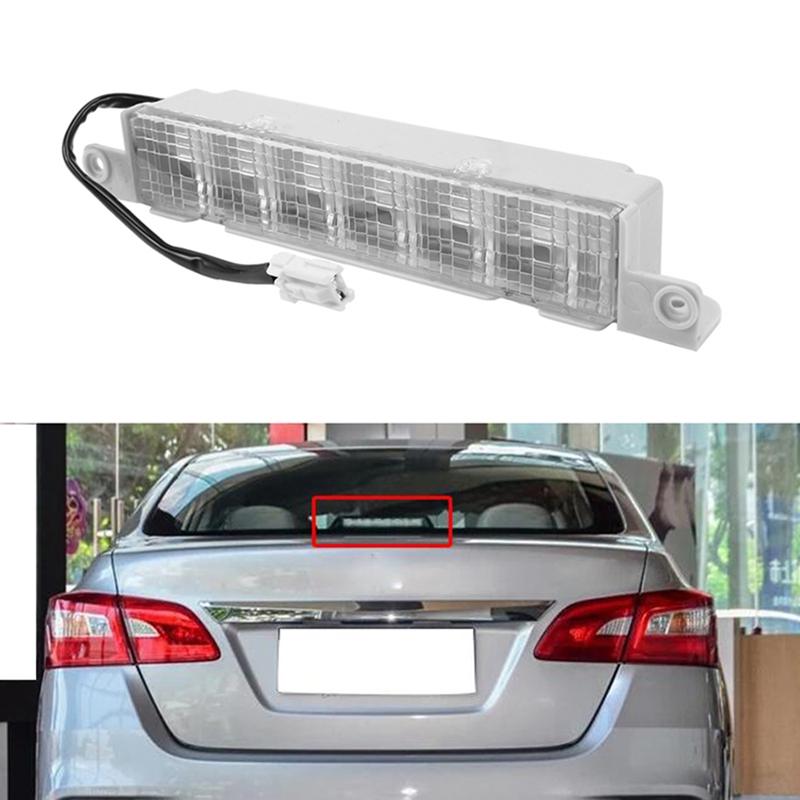 Изображение товара: Для Nissan Sylphy 2006-2018 задний стоп-светильник с высоким креплением 3-й третий тормозной светильник задний фонарь