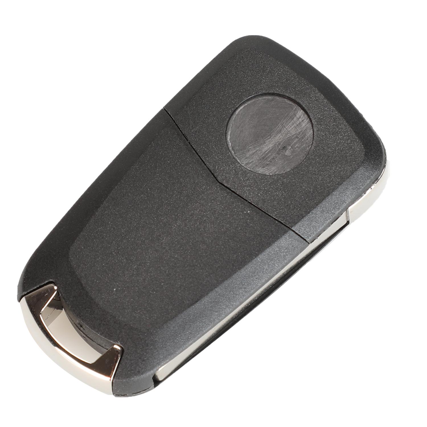 Изображение товара: Jingyuqin дистанционный Раскладной Автомобильный ключ 434 МГц чехол для Fob чехол для стайлинга чехол 3 кнопки для Vauxhall Opel Corsa Astra Vectra Signum