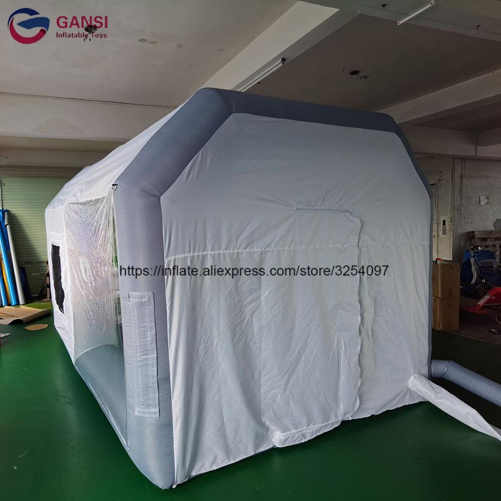 Изображение товара: Надувная палатка, 4 м, рисунок мотоцикла комнат